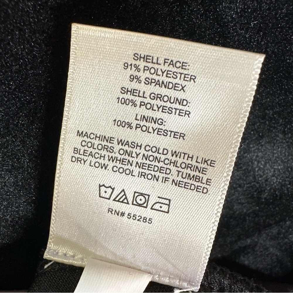 NWT Express Black Velvet Off The Shoulder Mini Fit And Flare Dress - Picture 8 of 12